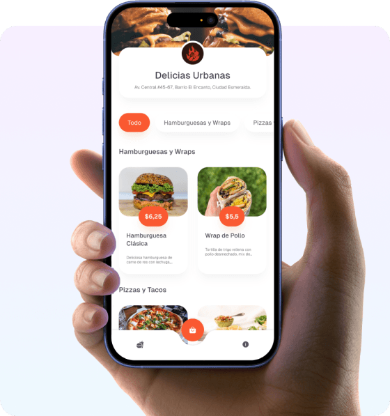 Imagen de la aplicación delimenu